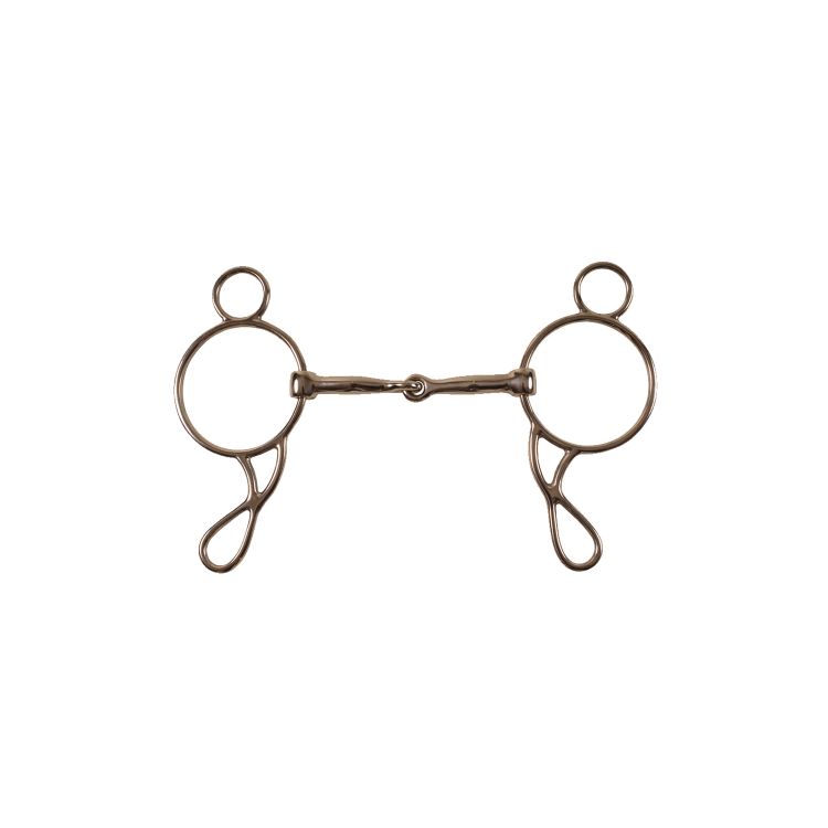 GONZALES BIT stainless steel western bit with joint