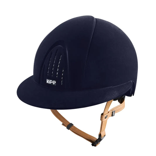 Caschi Kep Italia Equitazione Smart Nova velluto visiera polo | El gaucho sport