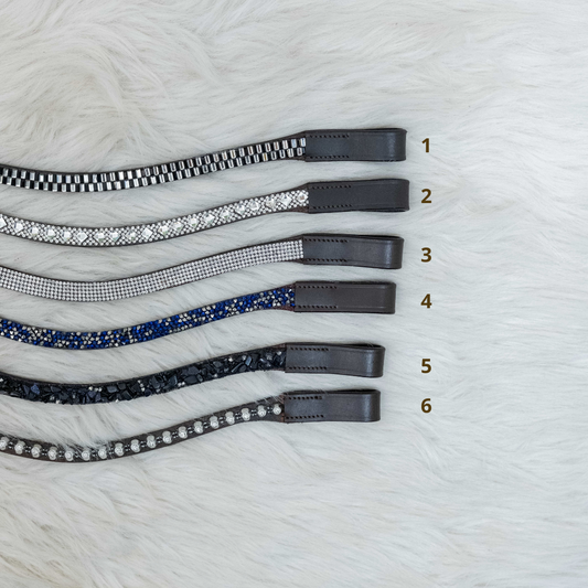 New Silver Pony Brown Faceplates