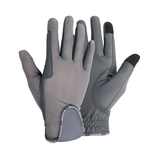 Guanti Estivi da Equitazione Unisex Kingsland | Leggeri, Traspiranti e con Protezione UV