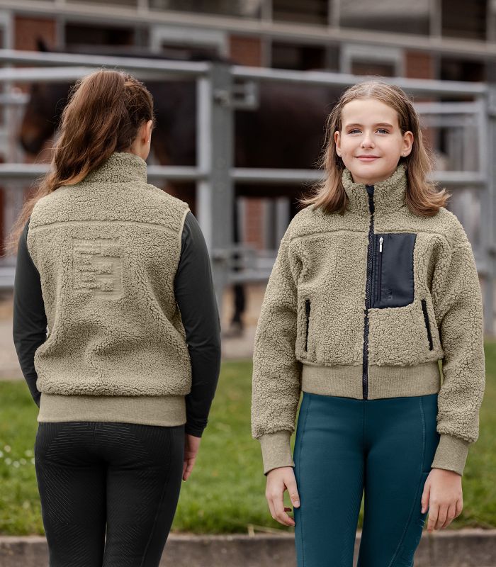 Chaqueta de forro polar suave Alba