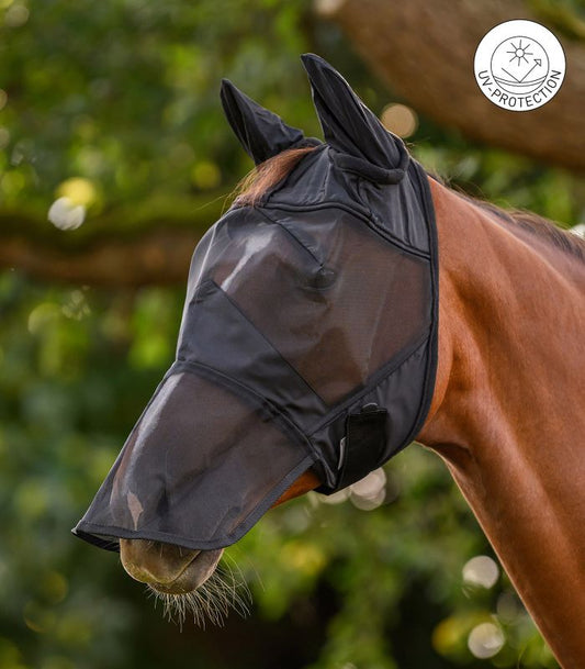 Maschera antimosche con protezione per il naso | El gaucho sport