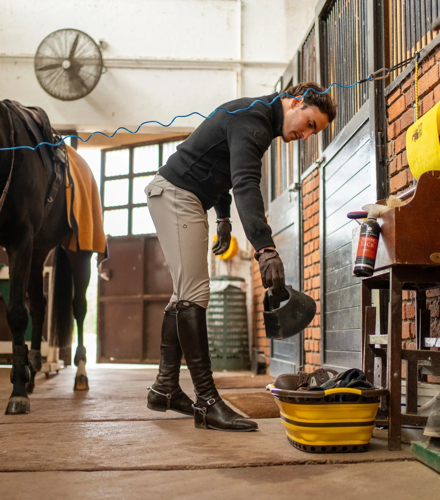 Cesta pieghevole Horsewipe | El gaucho store