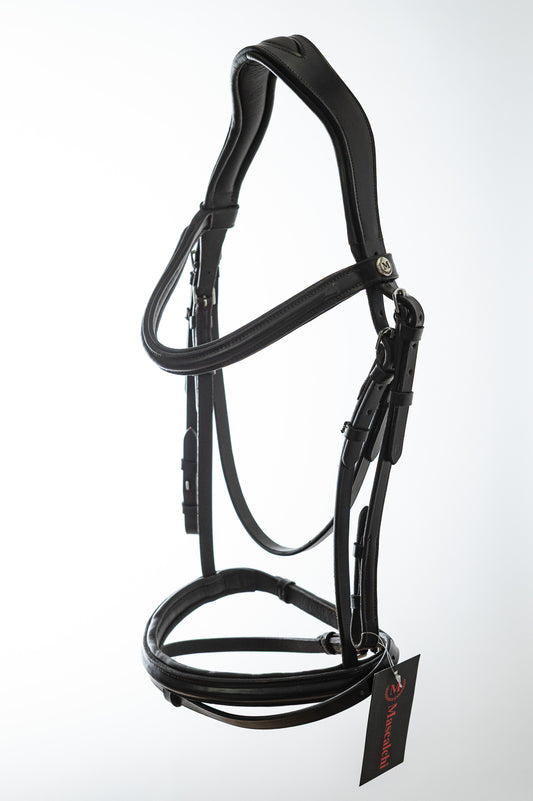 Testiera Mascalchi Anatomica in Cuoio | El gaucho sport