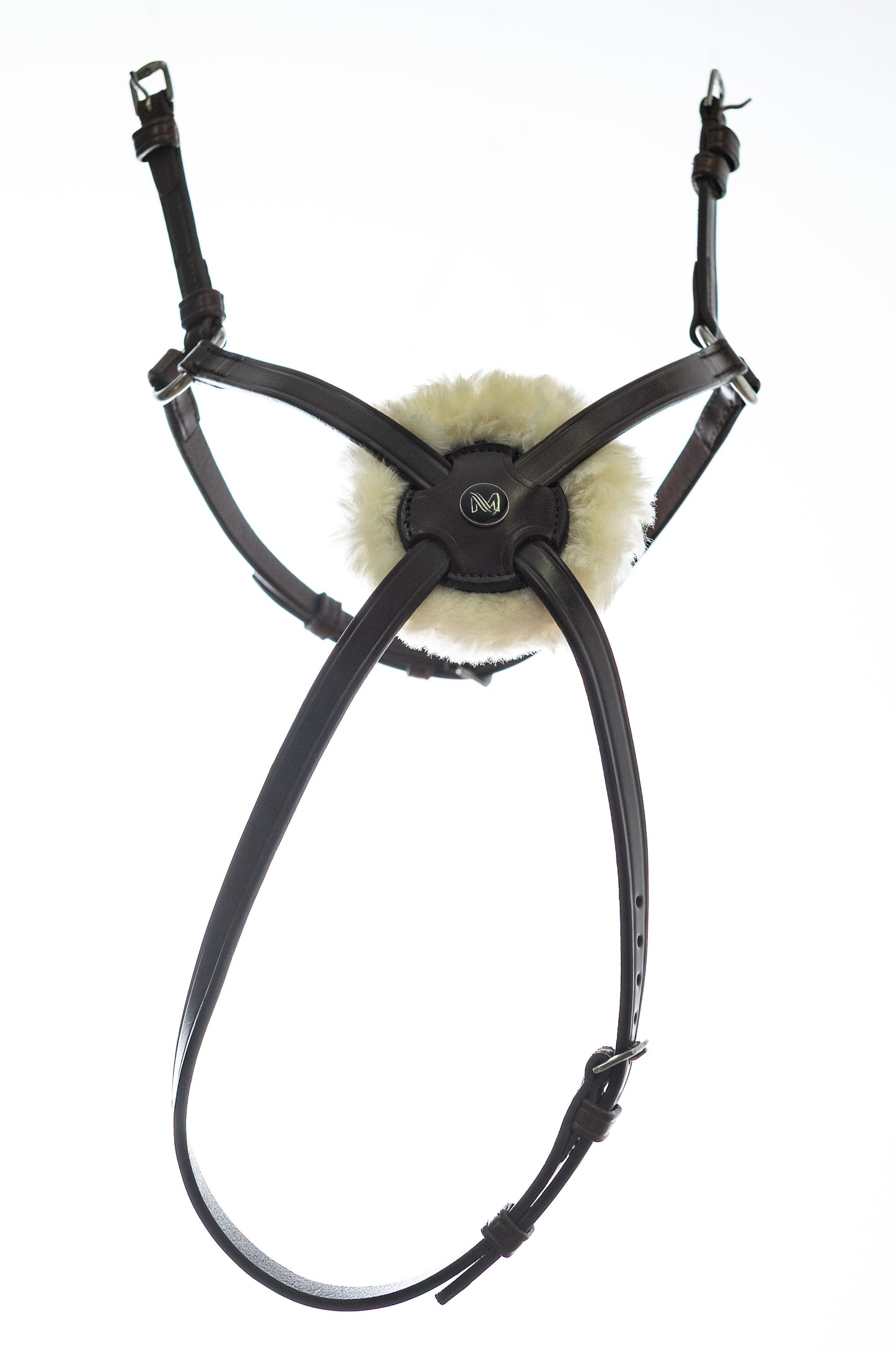 Capezzina Messicana in Cuoio con Chiudibocca – Mascalchi