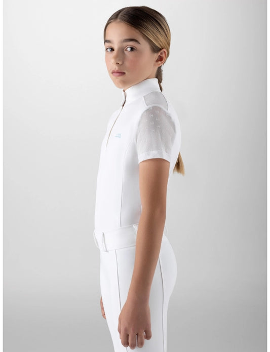 Polo da Concorso Bambina – Jersey Lycra Traspirante & Quick Dry | El gaucho sport