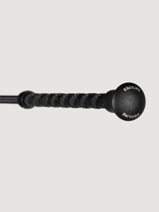 Frustino Brillantinato Nero Corto Equiline 65cm | Equitazione