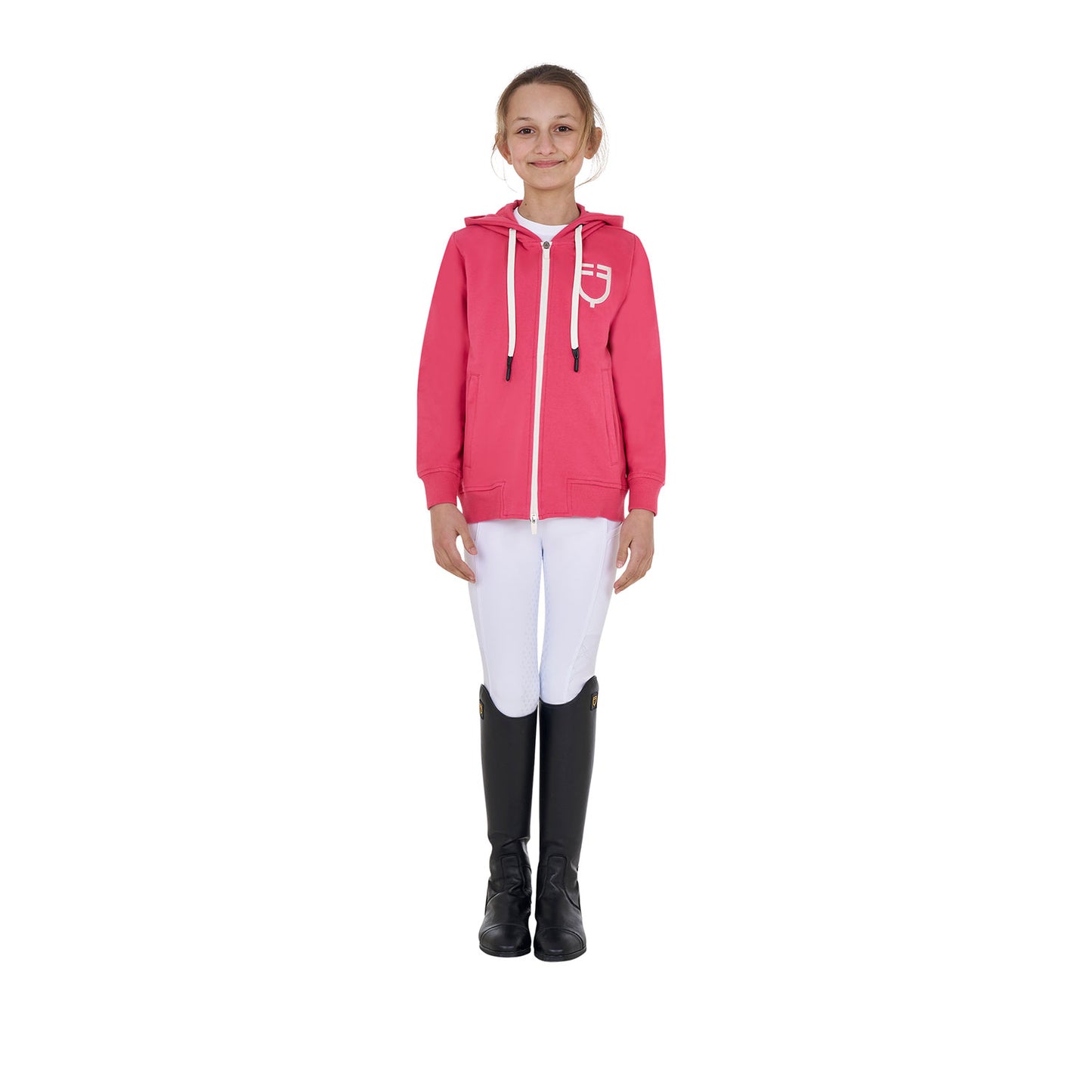 Felpa Bambina con Cappuccio Equestro | El Gaucho Sport