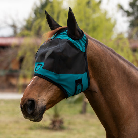Maschera Antimosche Equestro con Protezione Uv El gaucho sport