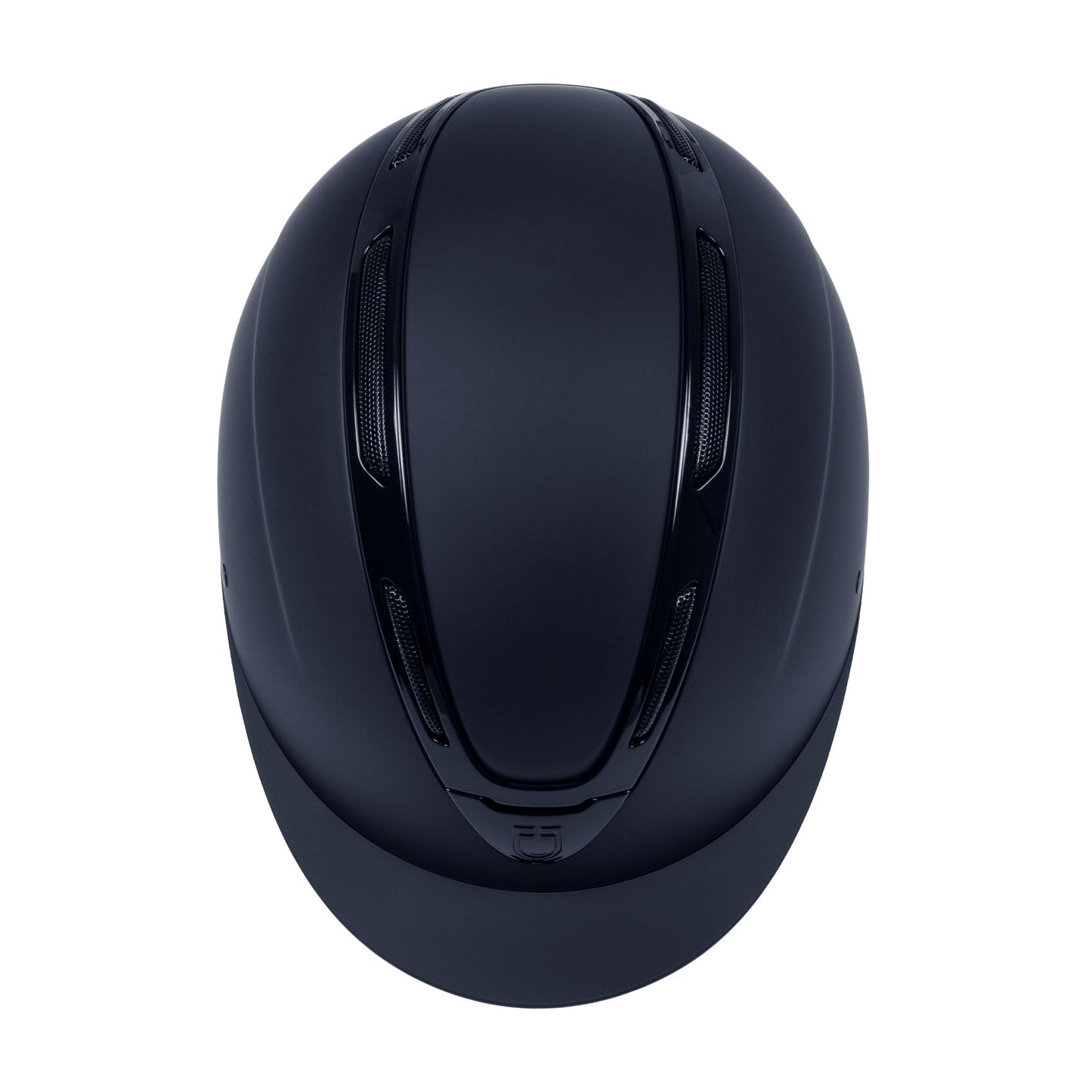 Cap unisex Equestro opaco con regolazione posteriore e ventilazione