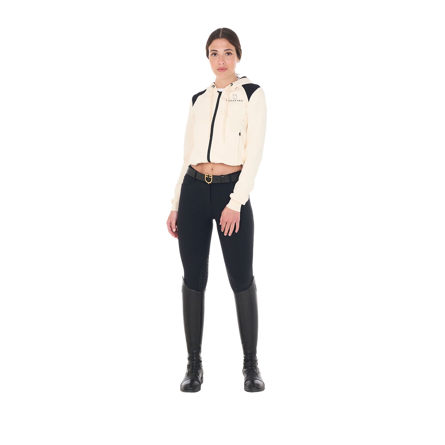 Felpa Donna Cropped con Cappuccio – Stile Sportivo e Comfort | El Gaucho Sport
