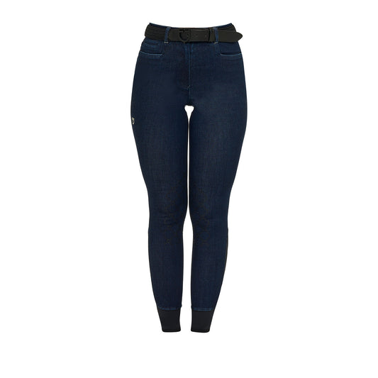 Pantalons femme en tissu denim