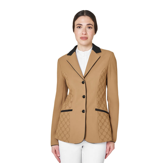 Giacca concorso donna monogram in tessuto effetto velluto