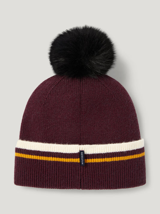 Cappellino invernale pom pom