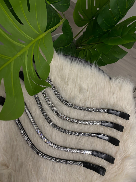 New Silver Pony Black Faceplates