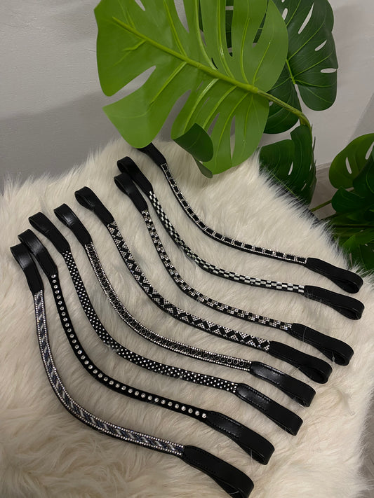 New Silver Pony Black Faceplates