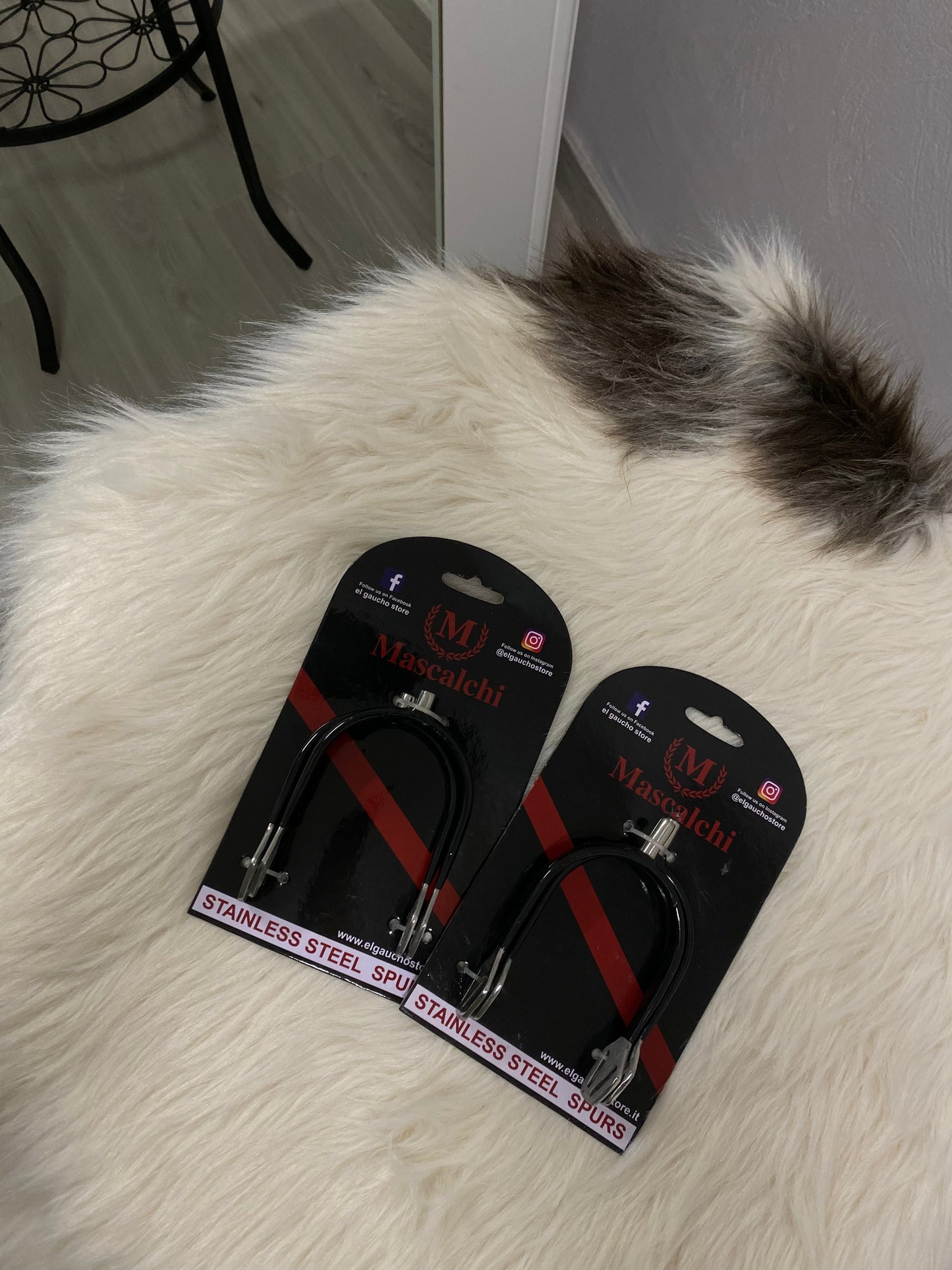 Speroni Mascalchi a Tronchetto in Gomma Ultra Grip | Acciaio Tedesco e Zincatura | El Gaucho Sport