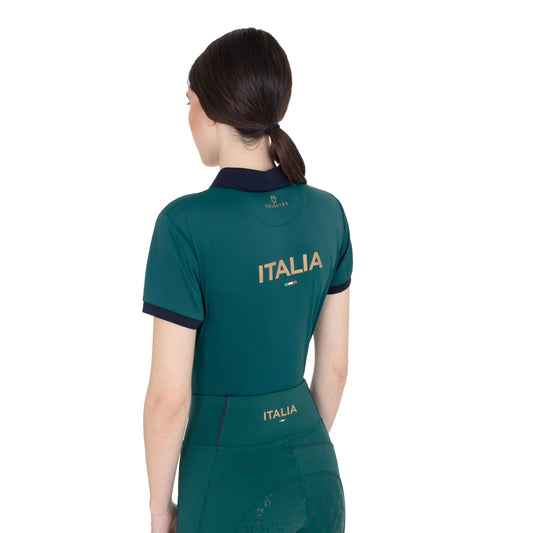 Polo donna da allenamento EQUESTRO X FISE 100 | El gaucho sport