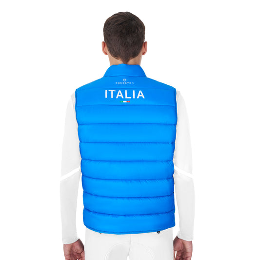 Smanicato Uomo Slim Fit Equestro X FISE | Tessuto Tecnico e Antivento