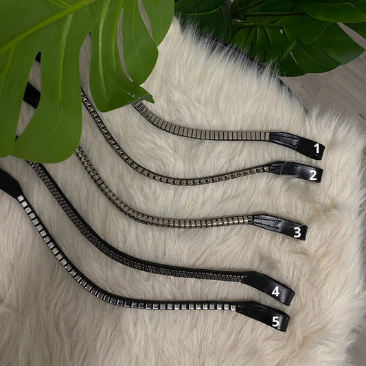 New Silver Pony Black Faceplates