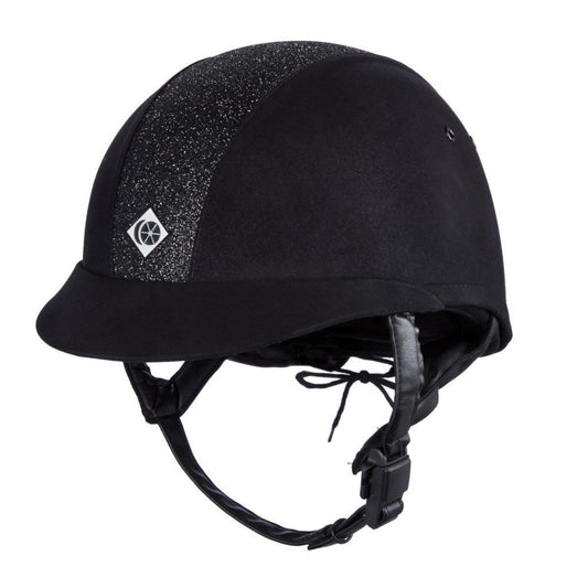 Casco da equitazione in micro-suede SPARKLY