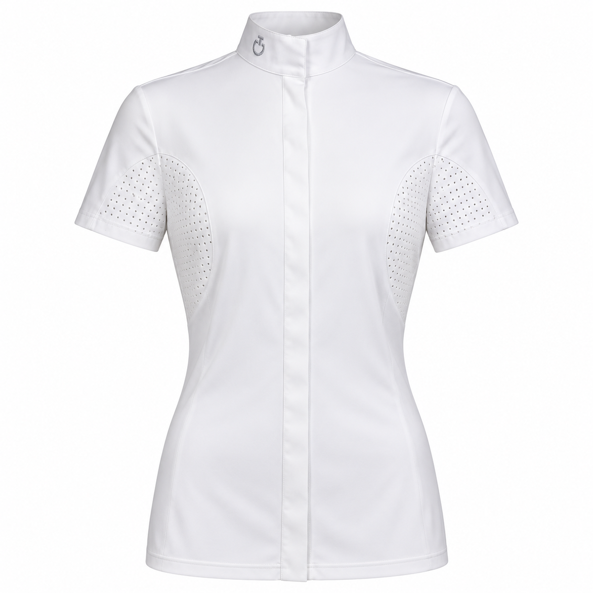 Polo Donna “Perforated circle insert” | El gaucho sport