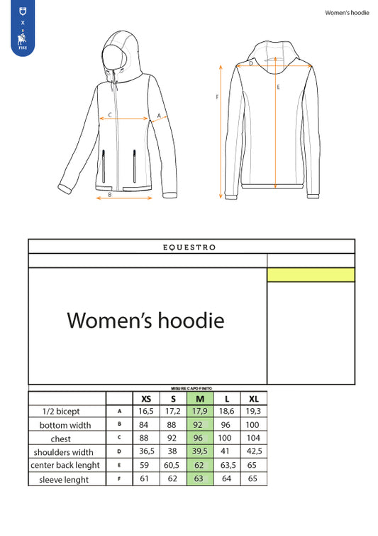 Women's hoodie FISE
