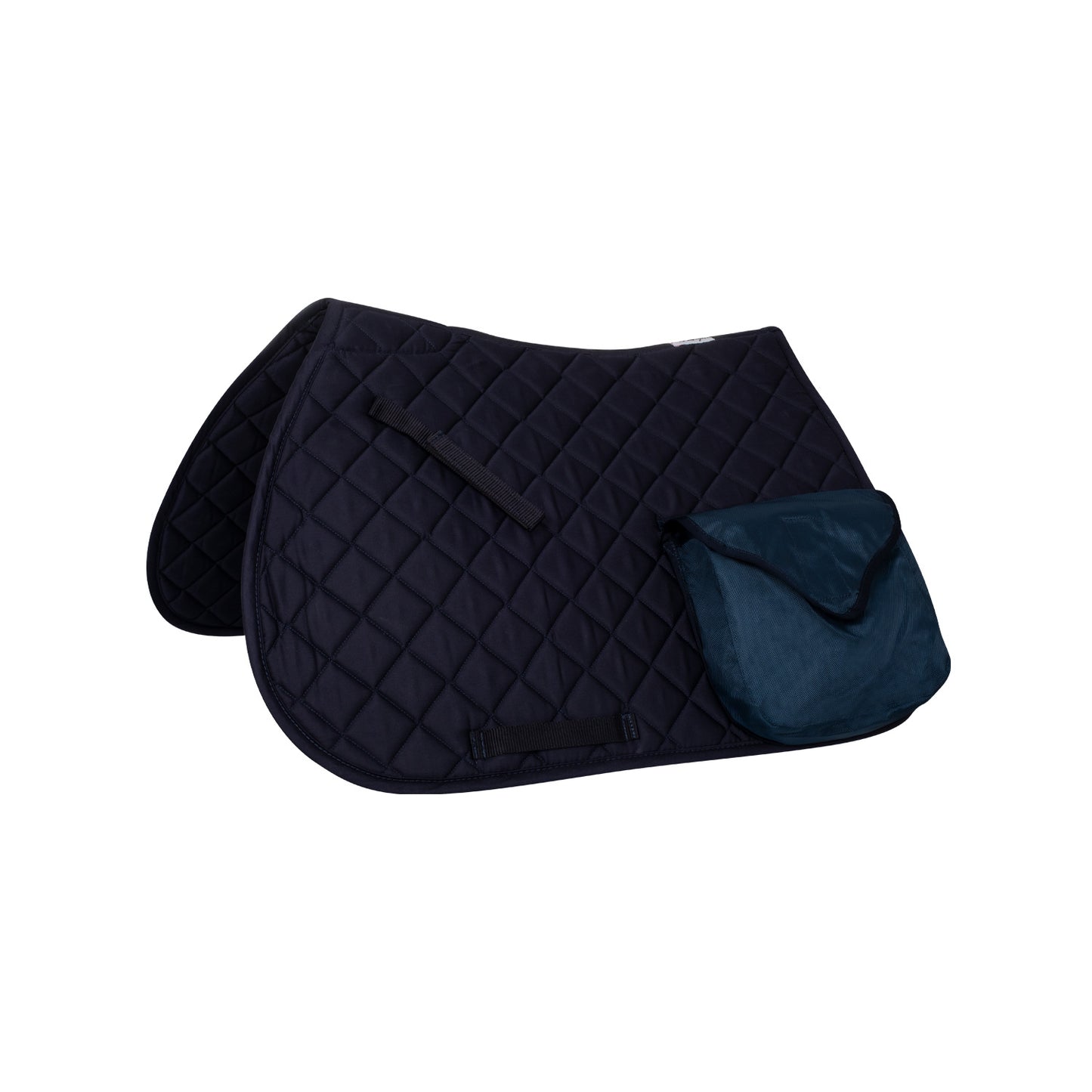 Cotton trekking saddle pad with pockets