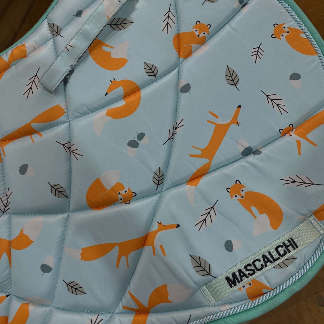 Sottosella Mascalchi Sublimatico Fantasia Volpi | El gaucho selleria