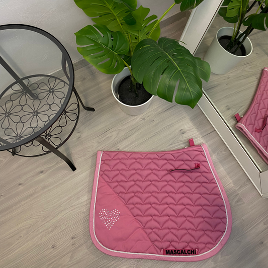 Sottosella Mascalchi con Cuori e Strass | El gaucho selleria