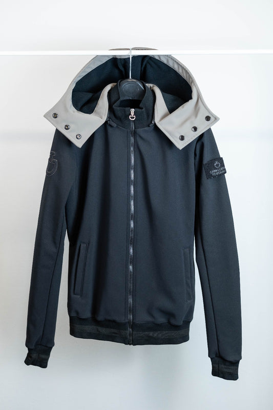 Softsheel con cappuccio rimovibile