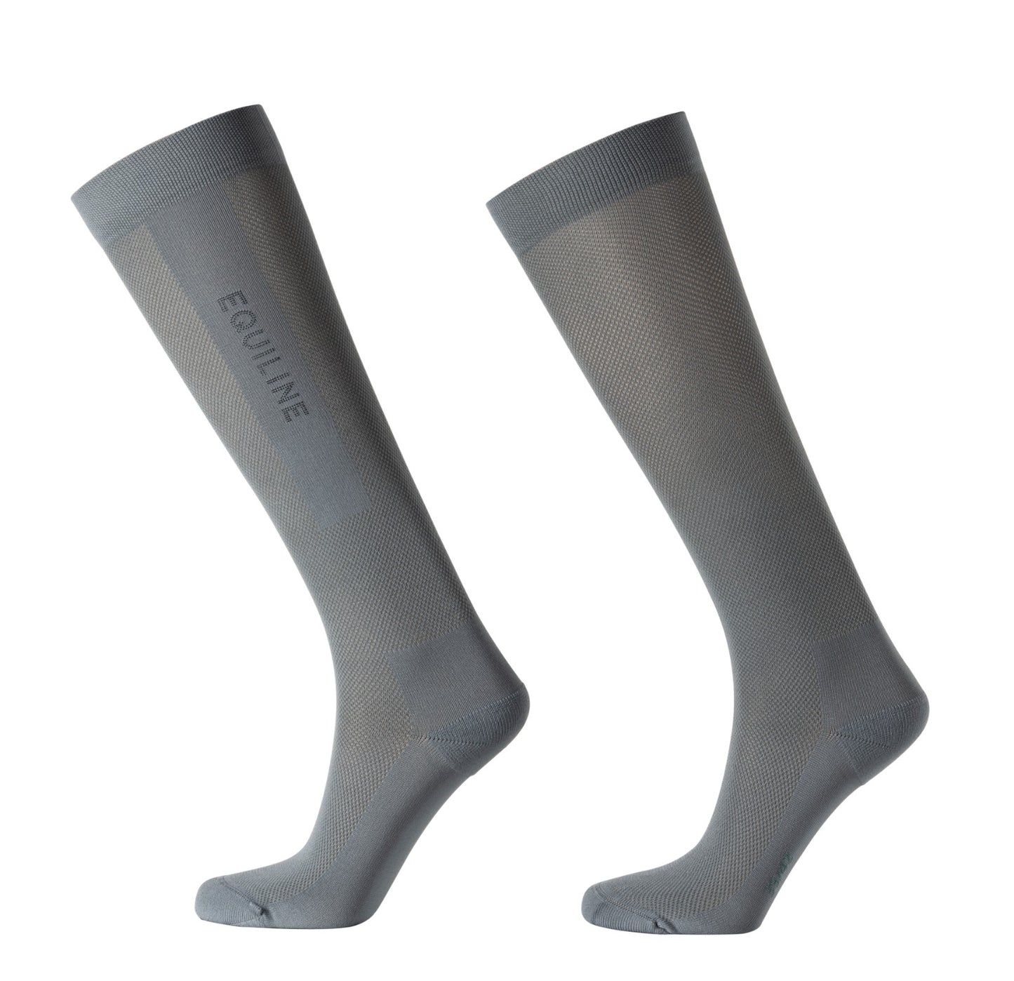 Calzini Aubergine Donna Equiline Logo Jacquard Verticale | Equitazione