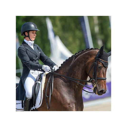 Casco da equitazione Leather Look Plus Sparkly