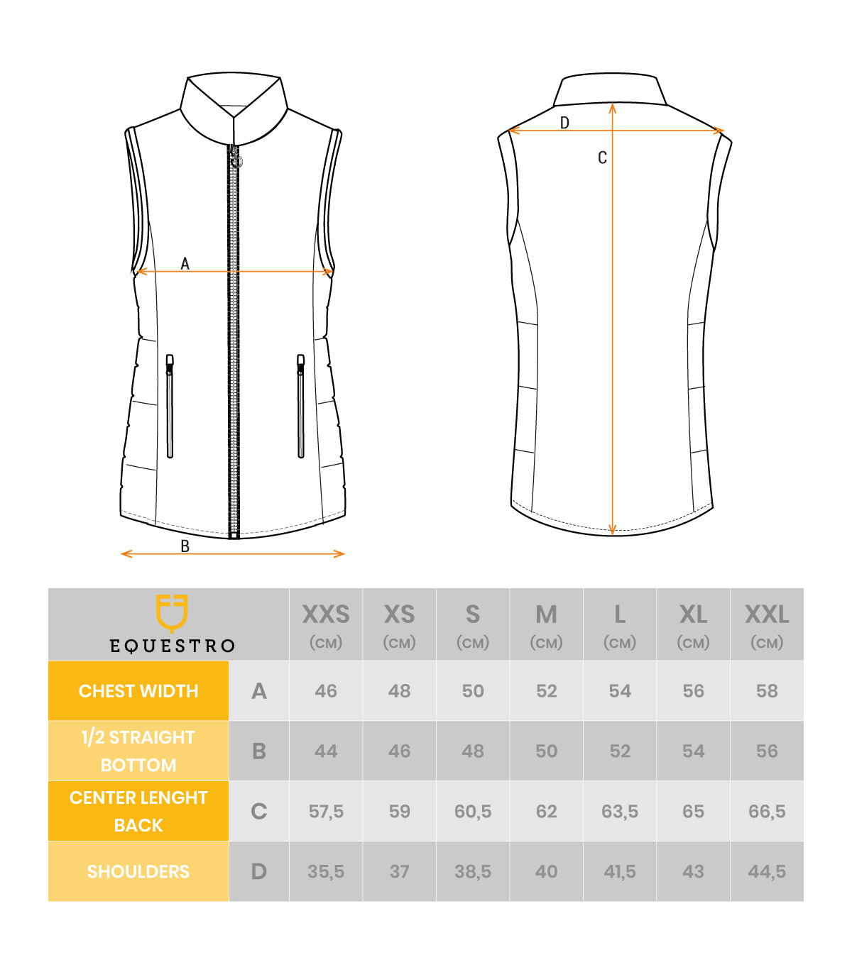 Women's sleeveless vest
