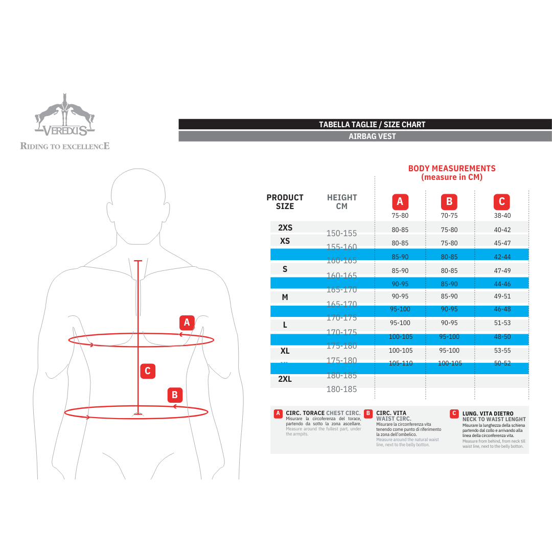 Airbag Vita Vest: Gilet da Equitazione con Protezione Completa per la Schiena | El gaucho sport