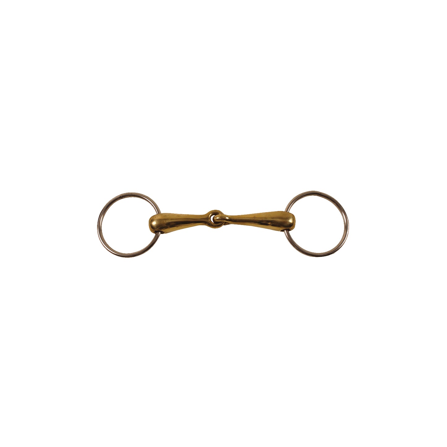 Filetto Anelli Pieno Rame Tedesco | Umbria equitazione | El gaucho sport