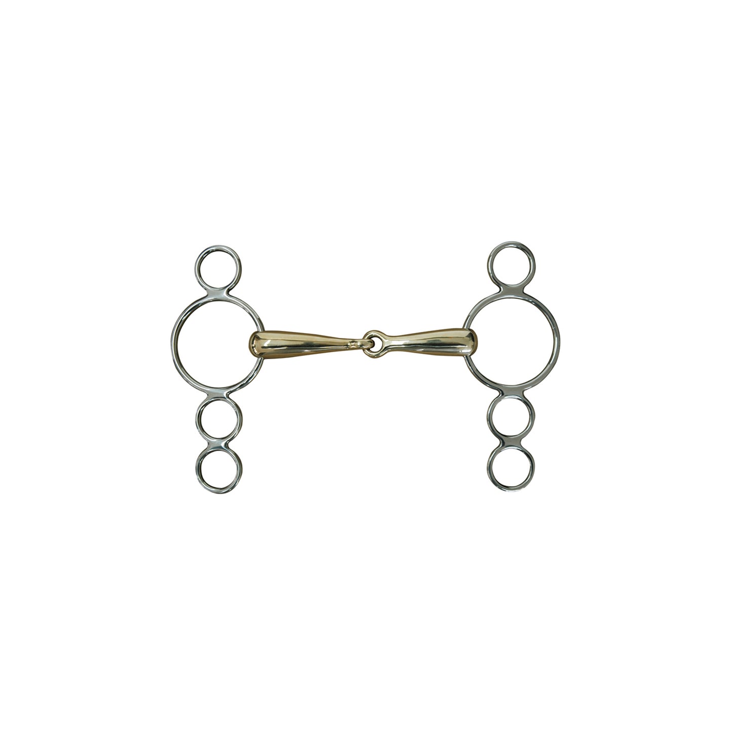 Filetto Pessoa Pieno Rame Tedesco 2 Chiamate | Umbria equitazione | El gaucho sport