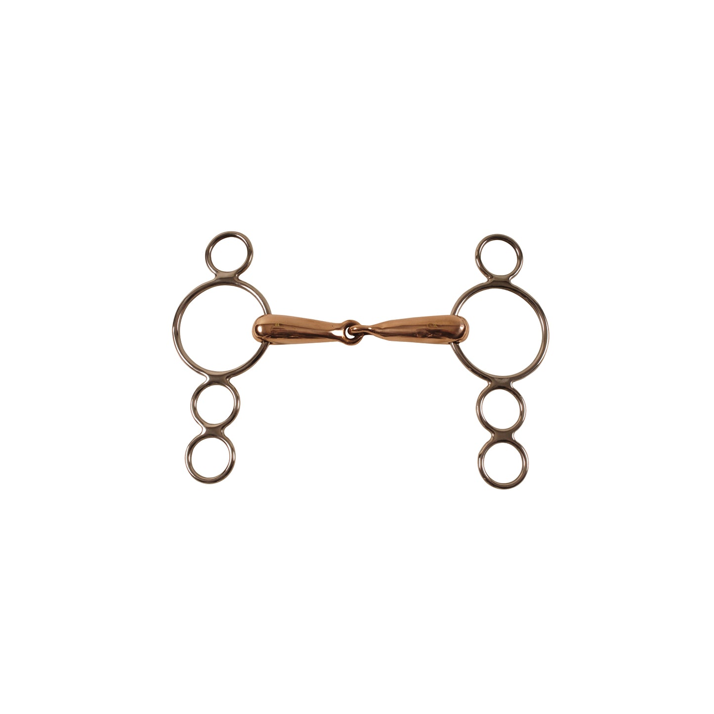 Filetto Pessoa Vuoto Rame 2 Chiamate | Umbria equitazione | El gaucho sport