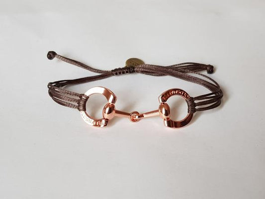 Bracciale filetto oro rosa | Goldsnaffle | El gaucho sport