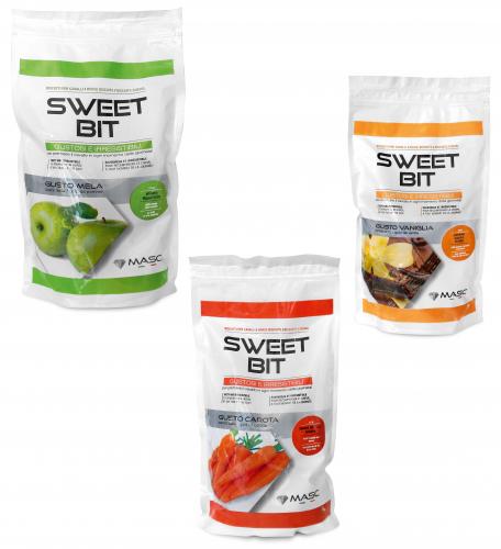 Biscotti Artigianali per Cavalli Sweet Bit - Gusto Carota, Vaniglia e Mela | El gaucho sport