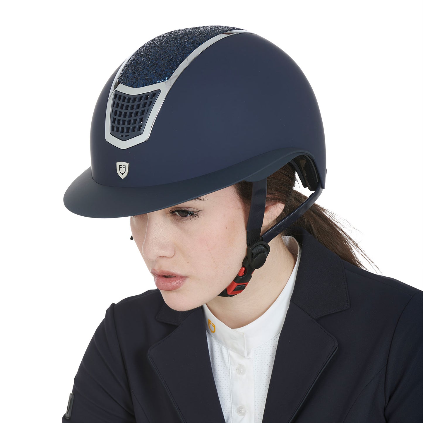 Casco Equestro Brillantini Visiera Polo | El gaucho store