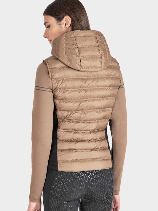 Gilet Donna Camel | EQUILINE | El gaucho store