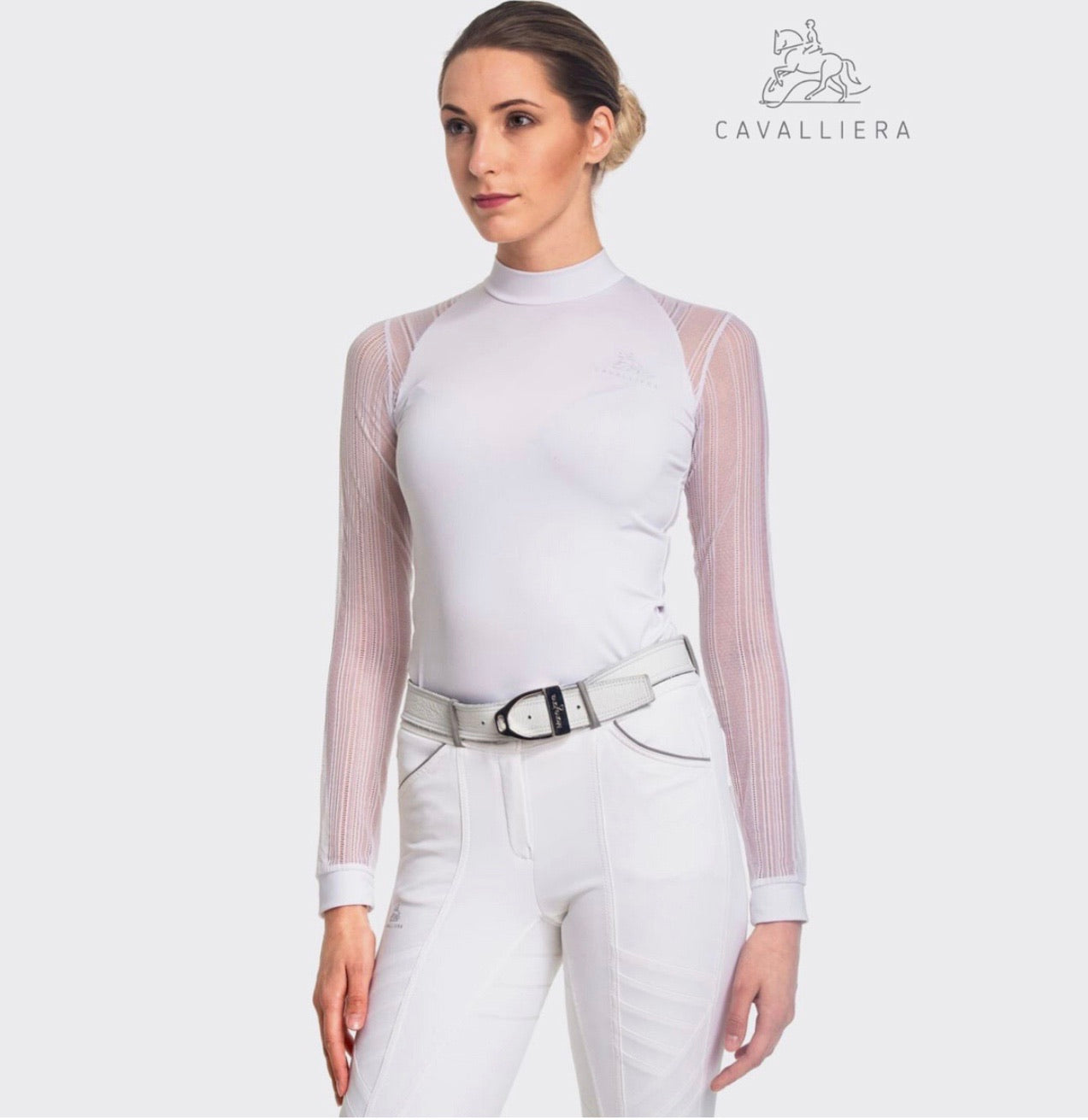 Polo Donna Manica Lunga “Contessa” | Cavalliera | El gaucho store