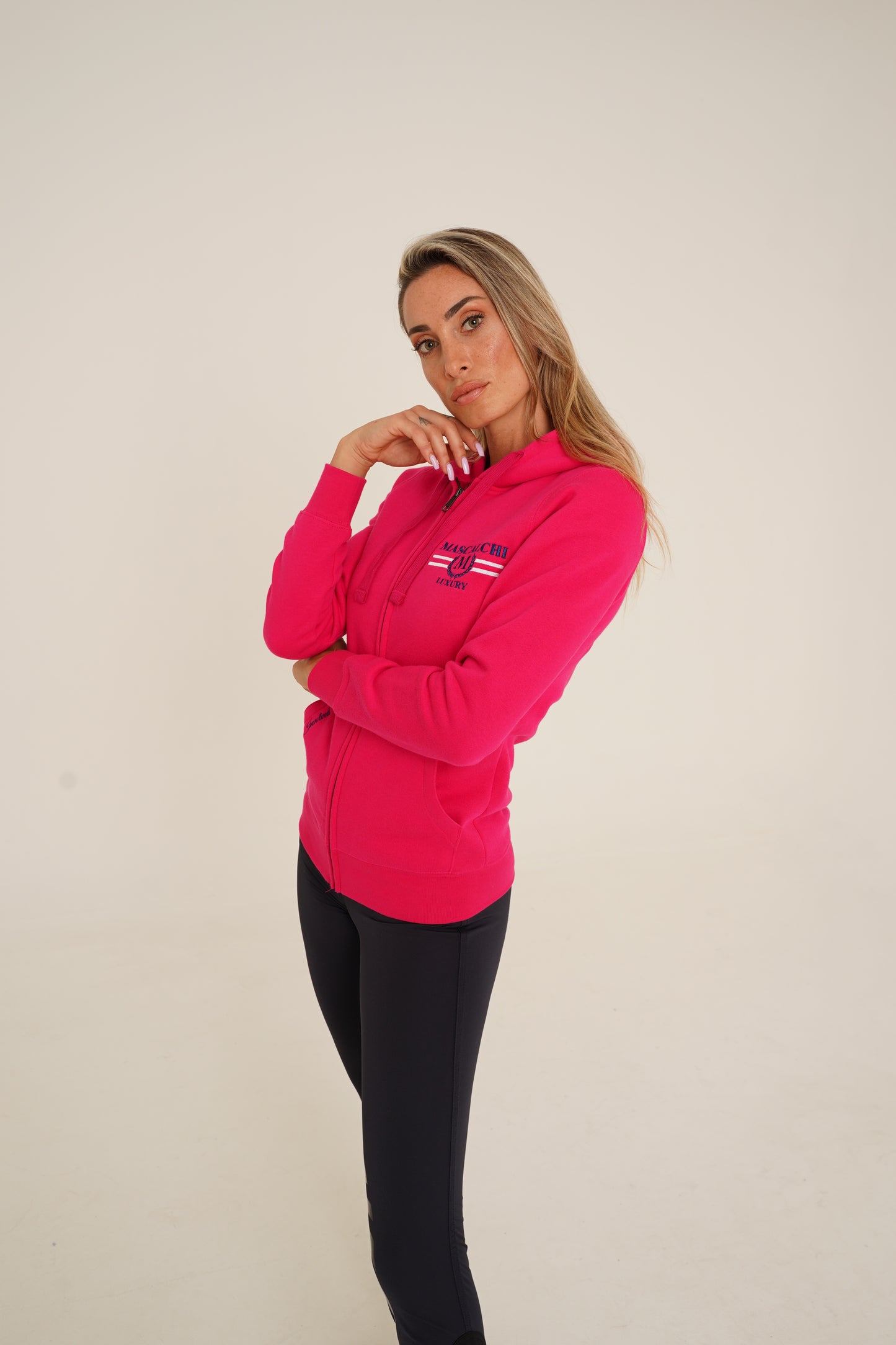 Felpa della Collezione Luxury Mascalchi con Cappuccio e Zip: Eleganza e Comfort | El gaucho sport