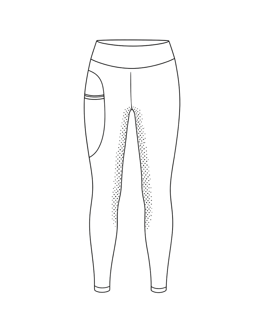 Leggings da Equitazione per Donna | El Gaucho Sport