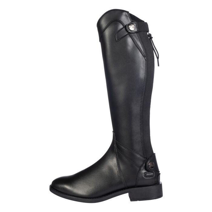 Stivali Da Equitazione QHP Romy Junior - In Pelle Vacchetta, Con Polsino Intercambiabile - Foto 3