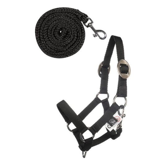 Cabestro y cuerda de plomo para caballos de juguete