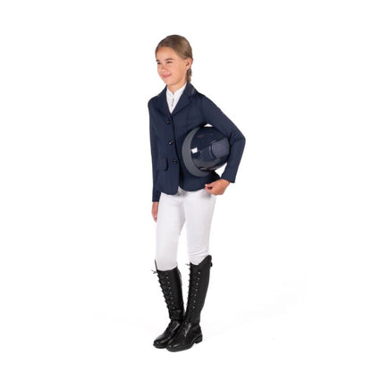 Giacca concorso da bambina con inserti glitter HKM | El gaucho sport
