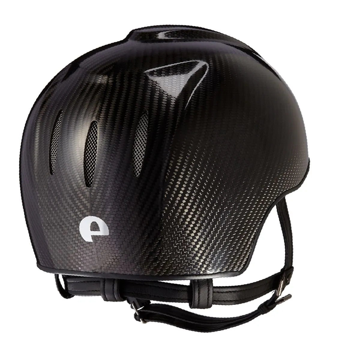 Kep Italia Casco in carbonio E-light Nero opaco senza visiera, griglia in acciaio e cinturino standard