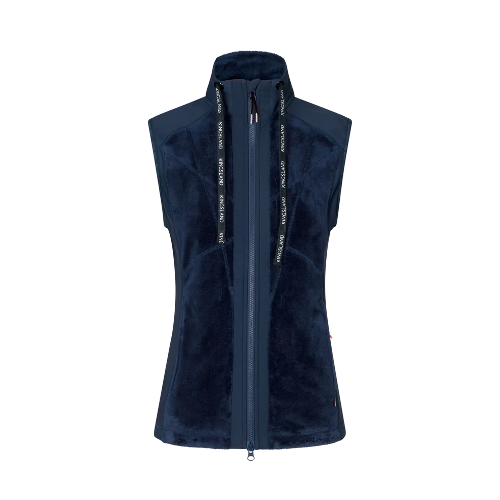 JN1127 James & Nicholson Gilet Softshell Bistrato Da Donna Con Zip Lunga E Tasche 280gr